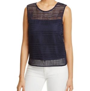 NWOT Cupcakes and Cashmere Kaden Lace Eyelet Tank